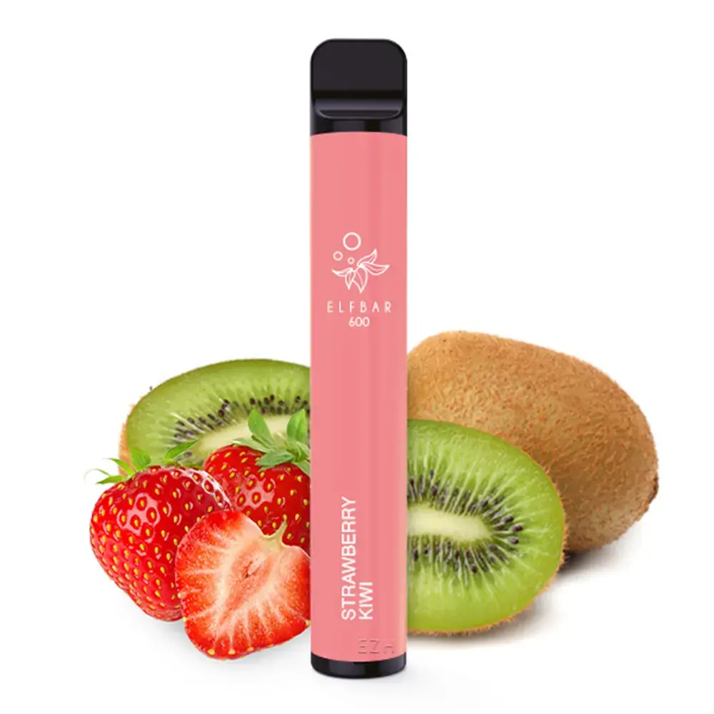 Elfbar 600 Strawberry Kiwi Nikotinfrei 