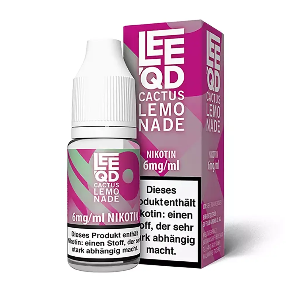 LEEQD Crazy Cactus Lemonade 10ml 6mg Liquid 
