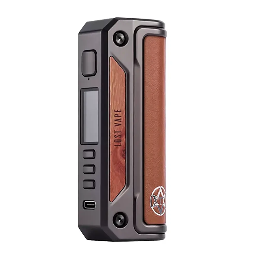 Lost Vape Thelema Solo DNA 100C Mod Gunmetal Leather