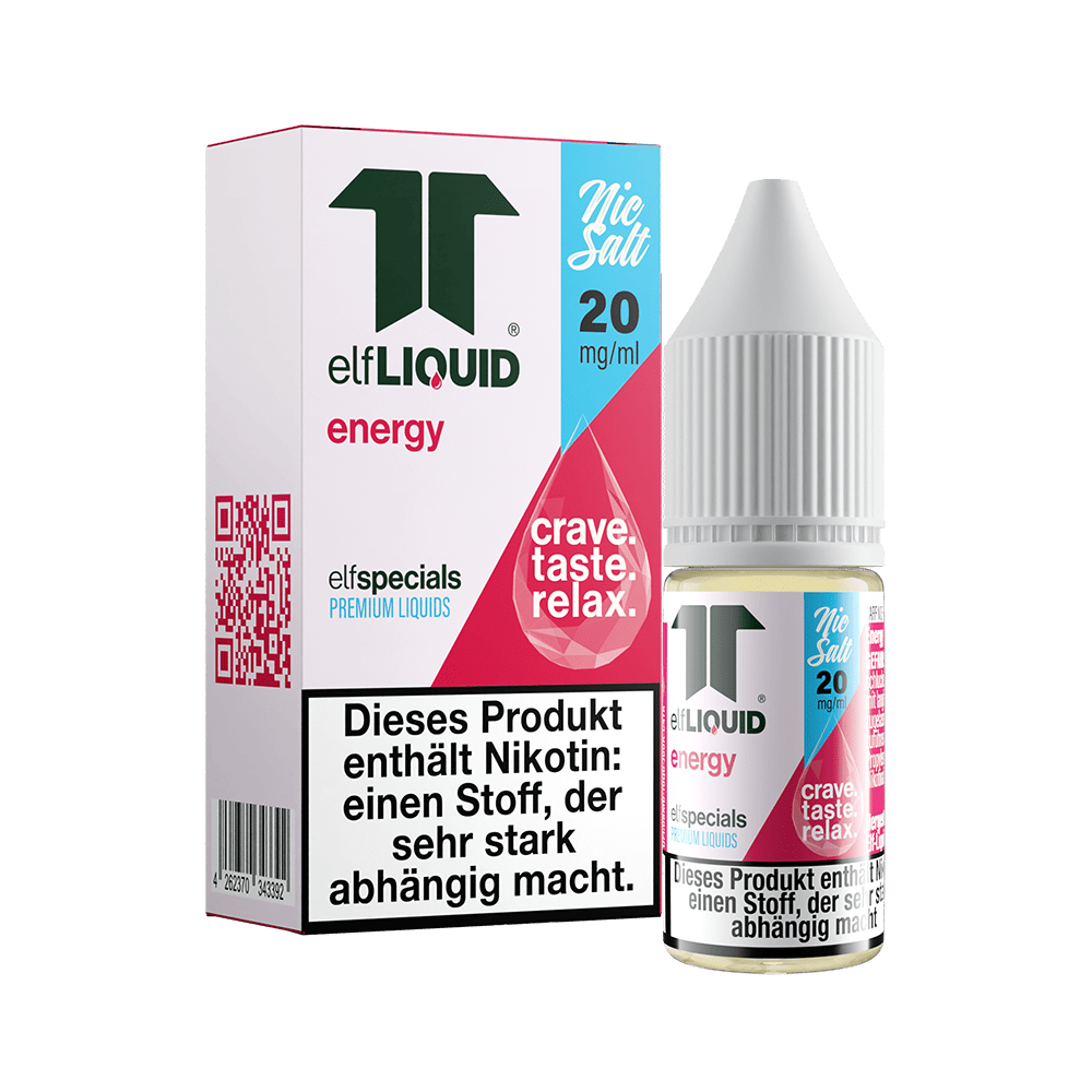 Elf-Liquid Nikotinsalz - Energy - 10ml Liquid 20mg