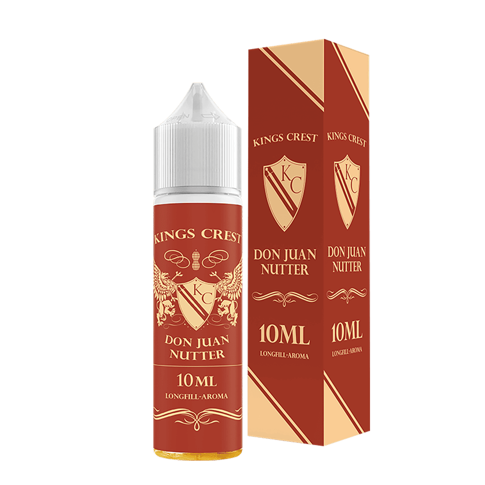 Kings Crest Longfill - Don Juan Nutter - 10ml in 60ml Flasche 