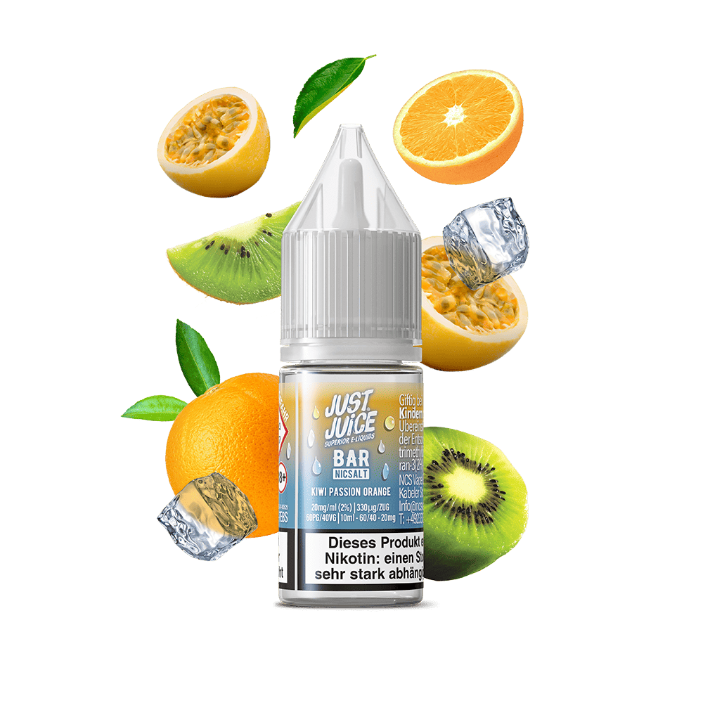 Just Juice Nikotinsalz - Kiwi Passion Orange - 10ml Liquid 20mg  C