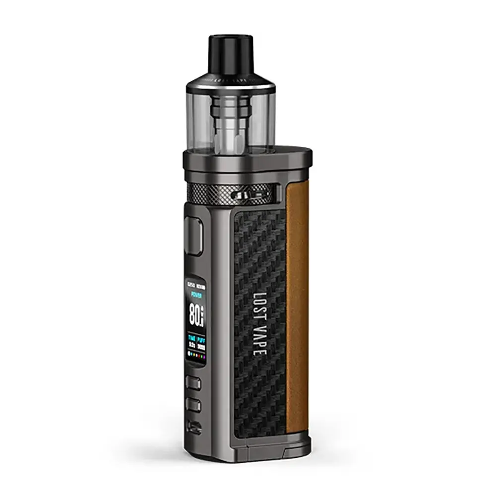 Lost Vape Centaurus Q80 Kit Gunmetal Carbon Fiber