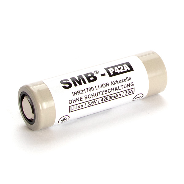 SMB Molicel INR21700 P42A 4200mAh 30A 3,6V