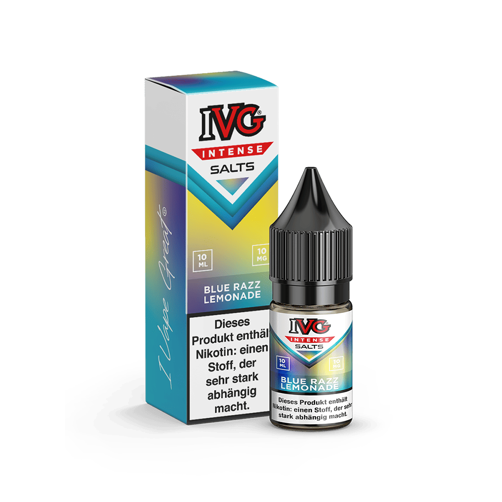 IVG Intense Nikotinsalz - Blue Razz Lemonade - Liquid 10mg 10ml