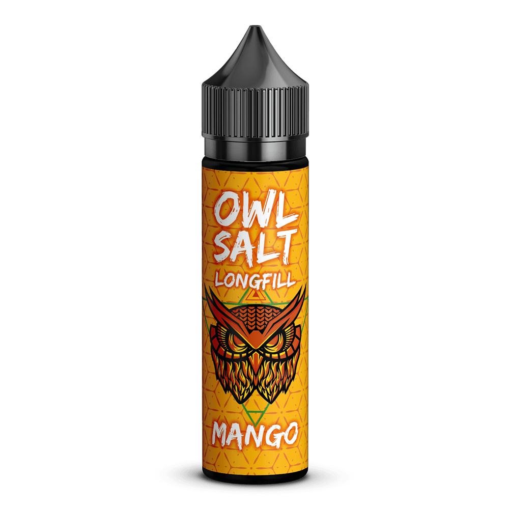 OWL Salt Aroma Longfill - Mango - 10ml in 60ml Flasche 