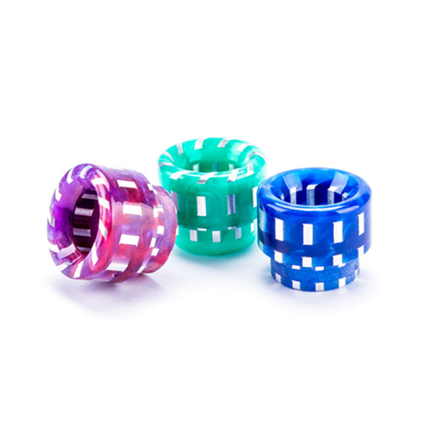 810er Mundstück ohne Dichtungsringe Epoxidharz kurz Strichmuster