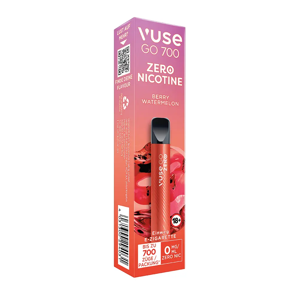 Vuse GO 700 Berry Watermelon 0mg Einweg E-Zigarette 