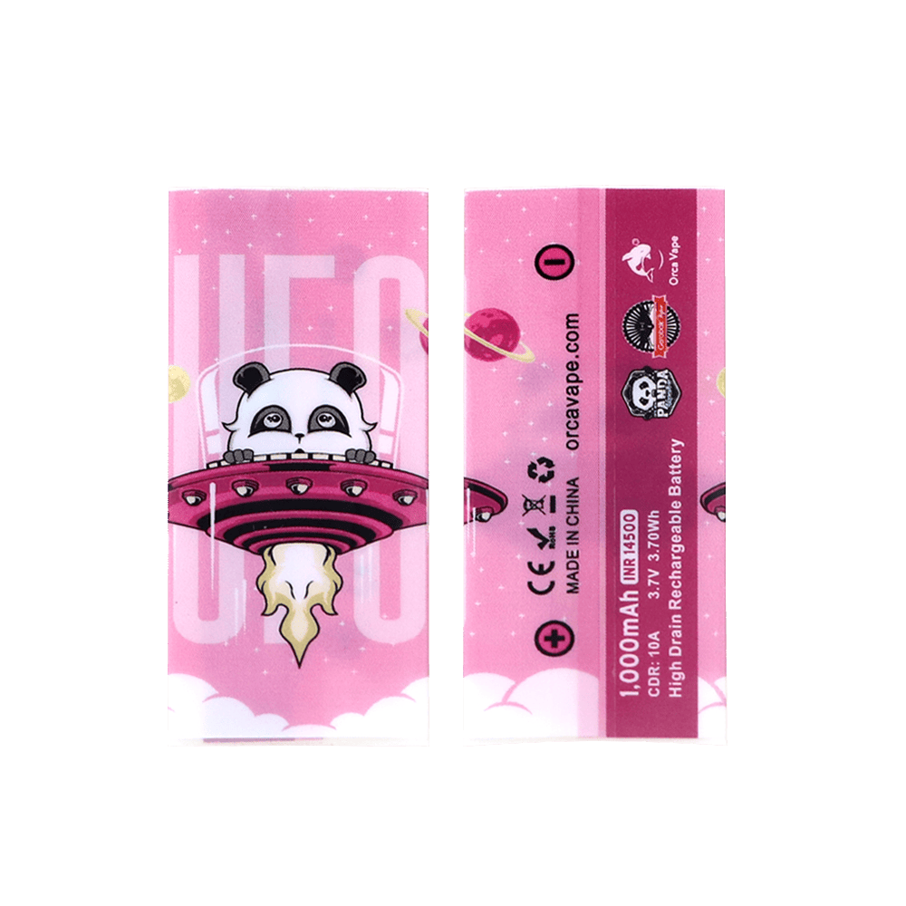 Orca Vape Akku Wrap / 3 verschiedene Motive (IMORE Akku 14500, San Dynasty)