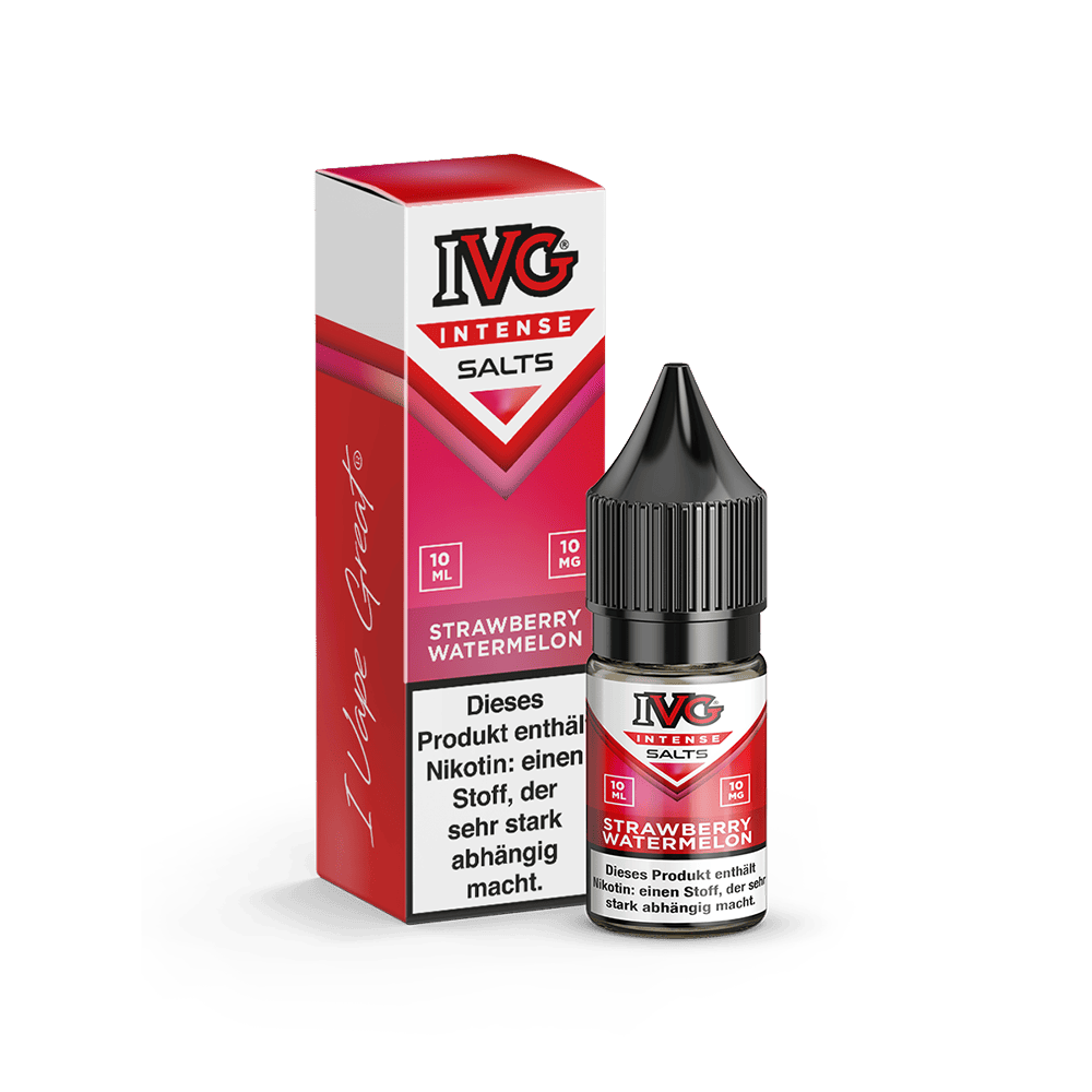IVG Intense Nikotinsalz - Strawberry Watermelon - Liquid 10mg 10ml