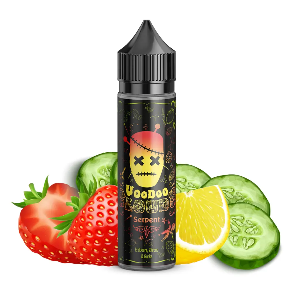 Voodoo Clouds Aroma Longfill - Serpent - 13ml Aroma  in 60ml Flasche 