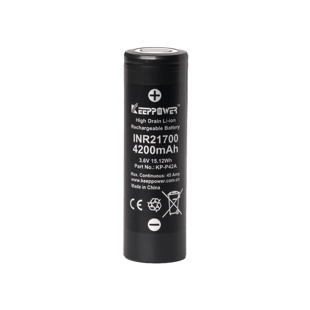 Keeppower / Molicell INR21700 P42A 4200mAh 30A