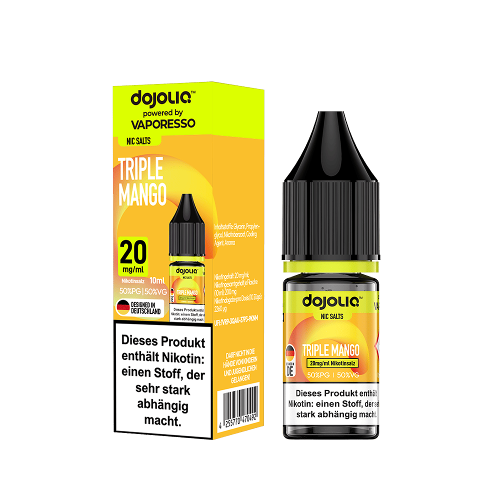 Dojoliq Nikotinsalz - Triple Mango - 10ml Liquid 20mg