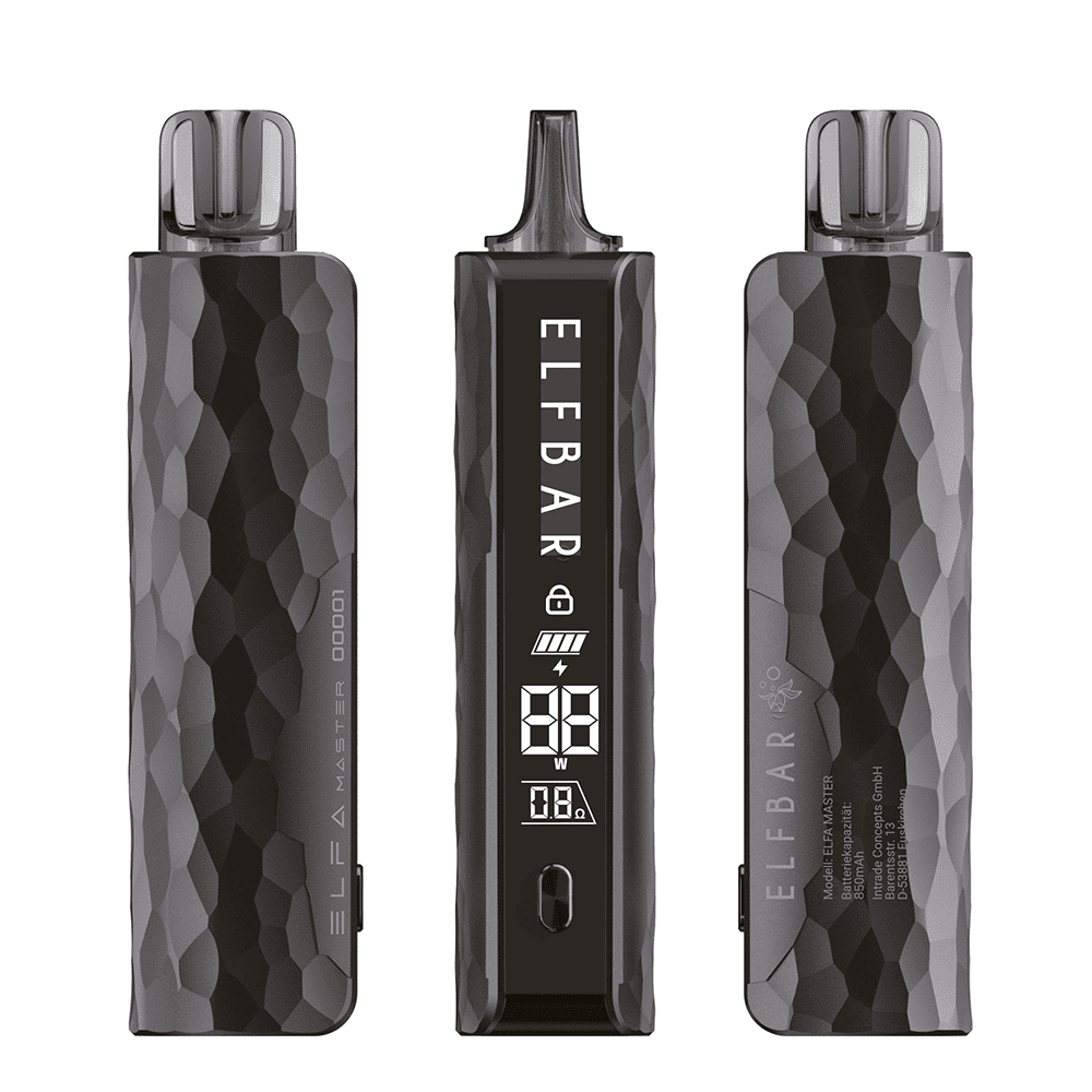 Elfbar Elfa Master Gerät Obsidian Black Limited