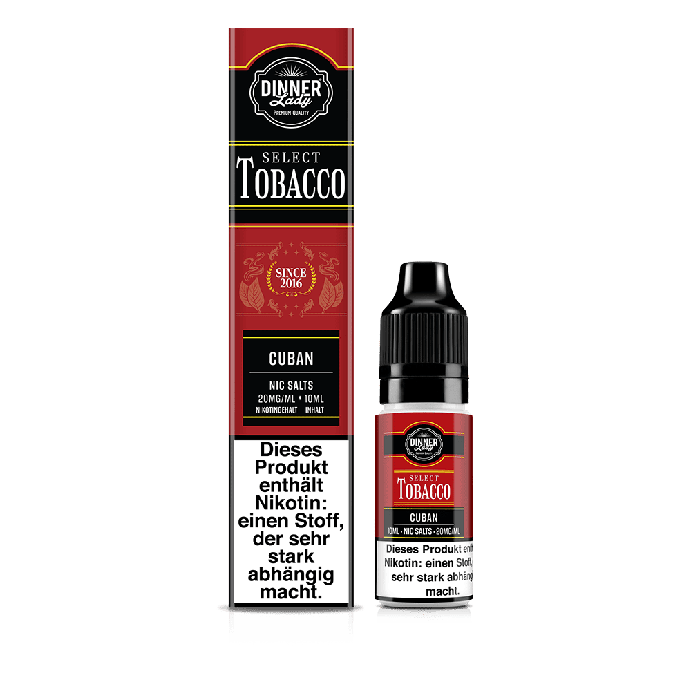 Dinner Lady Nikotinsalz - Cbn - 50/50 10ml Liquid 20mg 