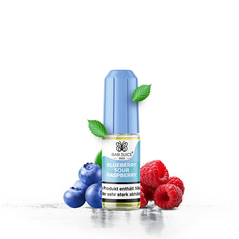 Bar Juice 5000 Nikotinsalz - Blueberry Sour Raspberry - Liquid 10mg 10ml  C