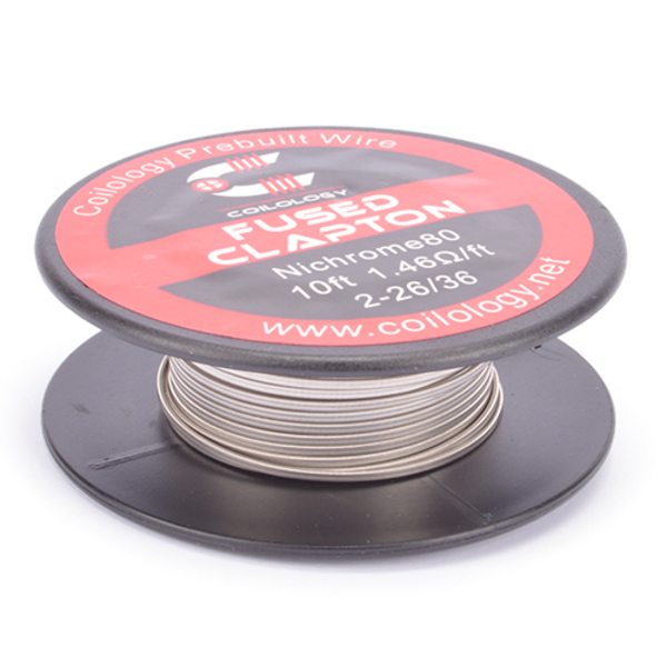Coilology Fused Clapton Nichrome Spule (10ft) 2-26/36