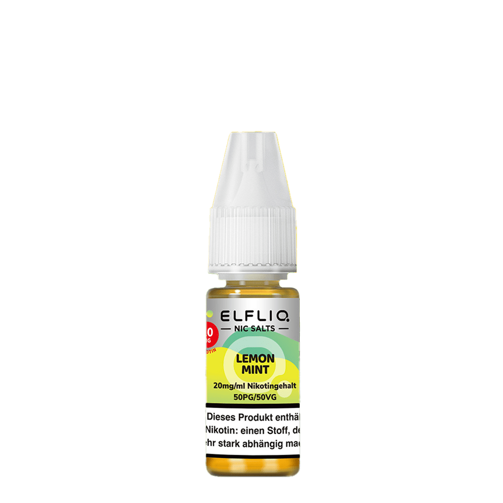 Elfliq by Elfbar Nikotinsalz - Lemon Mint - Liquid 20mg 10ml