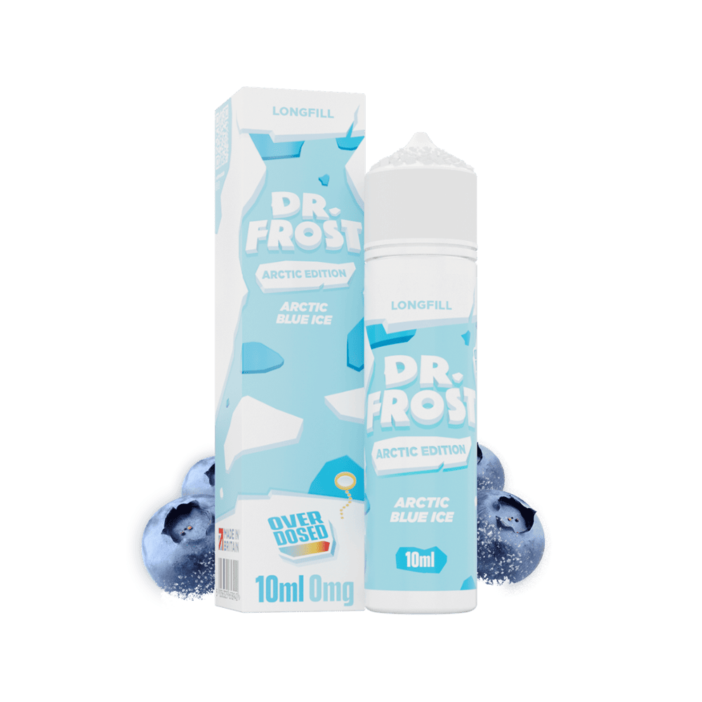 Dr. Frost Longfill - Arctic Blue Ice - Overdosed 10ml Aroma in 60ml Flasche 