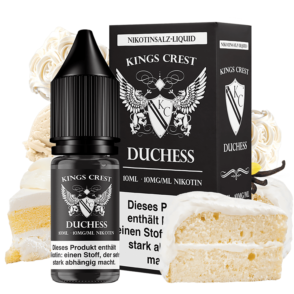 Kings Crest Nikotinsalz - Duchess - 10ml Liquid 10mg 