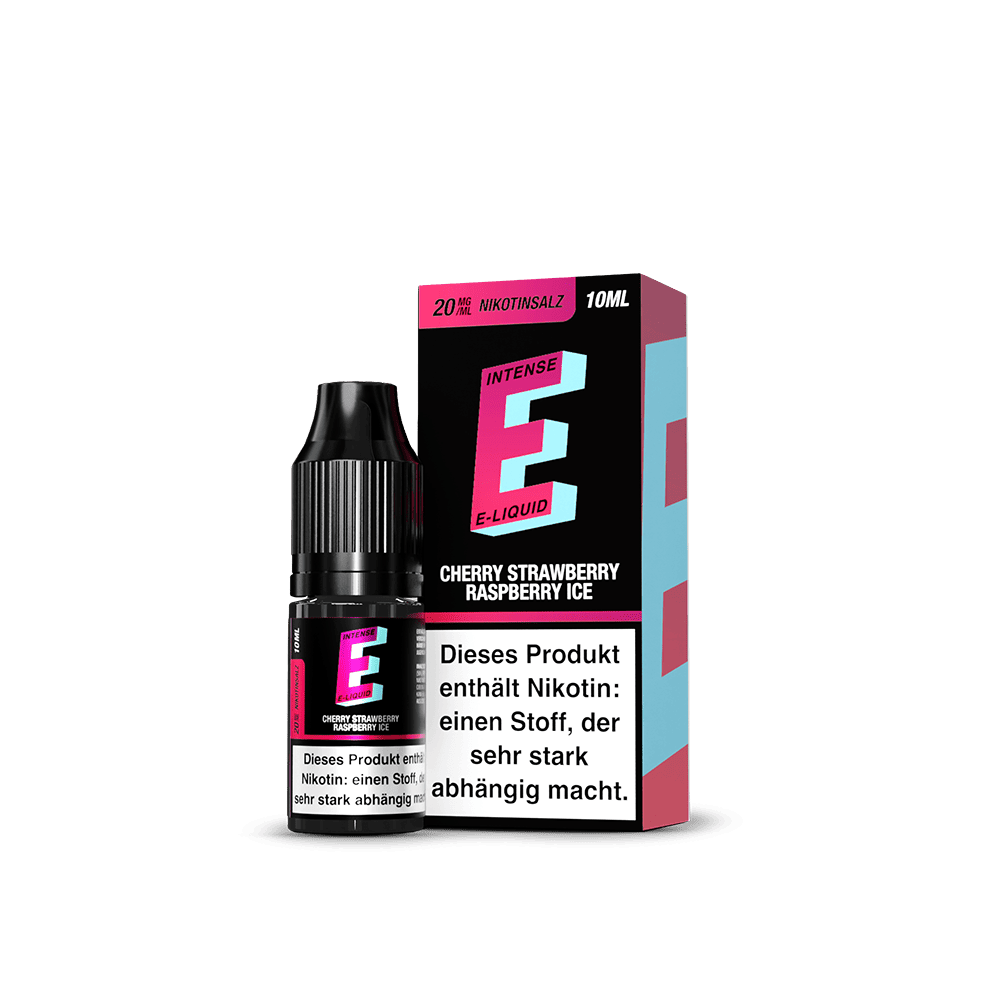 TVE E-Intense - Cherry Strawberry Raspberry Ice - 20mg 10ml  D