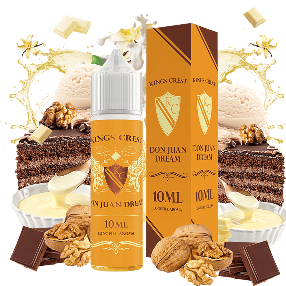 Kings Crest Longfill - Don Juan Dream - 10ml in 60ml Flasche 