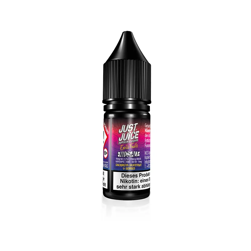 Just Juice Nikotinsalz - Cherimoya Grapefruit & Berries - 10ml 11mg 
