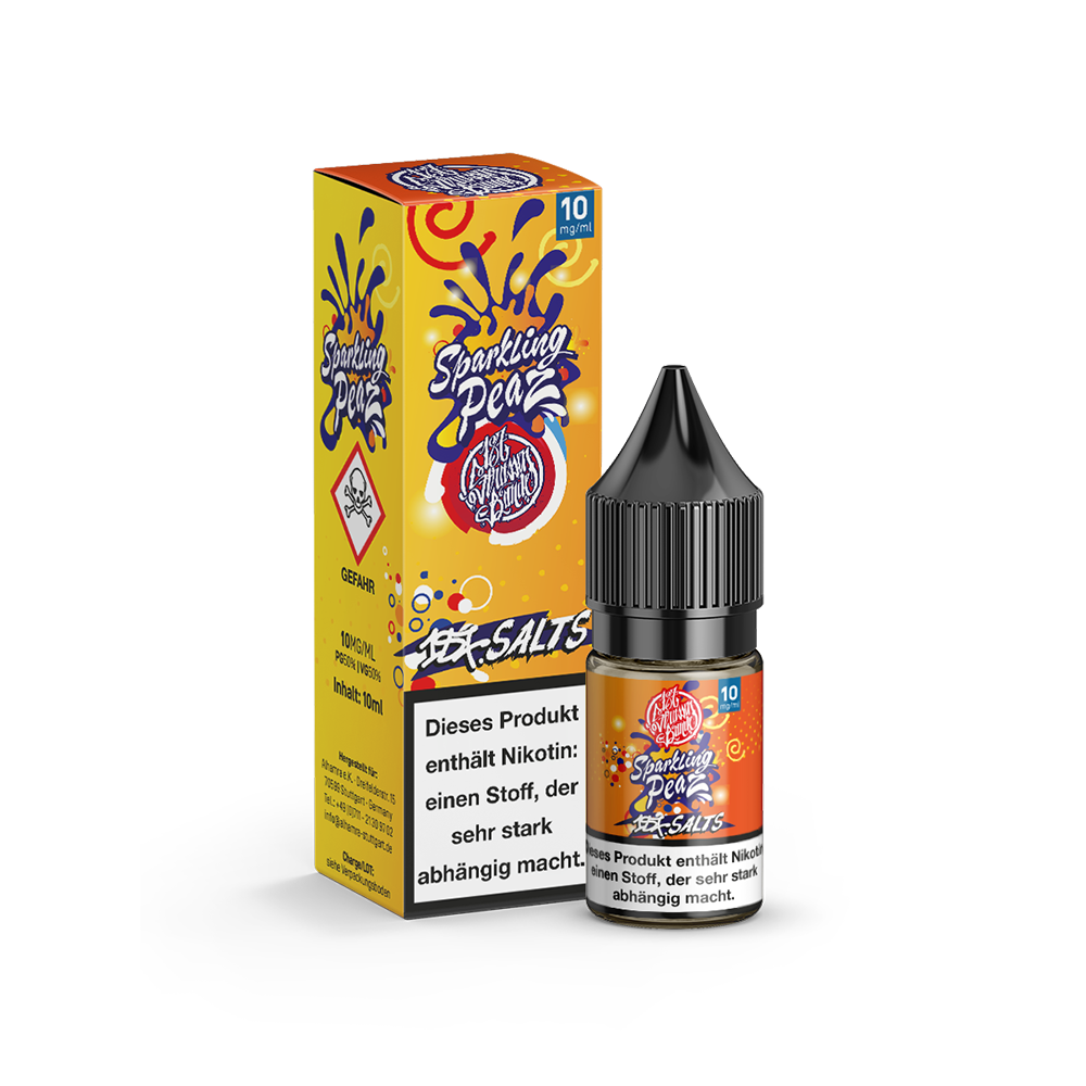 187 Strassenbande Nikotinsalz - Sparkling Peaz - 10ml Liquid 10mg  C