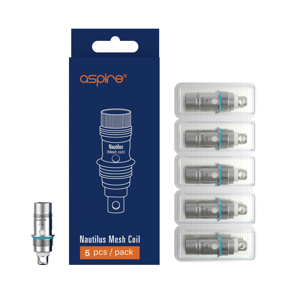 Aspire BVC 0,3 Ohm Siebverdampferkopf Nautilus