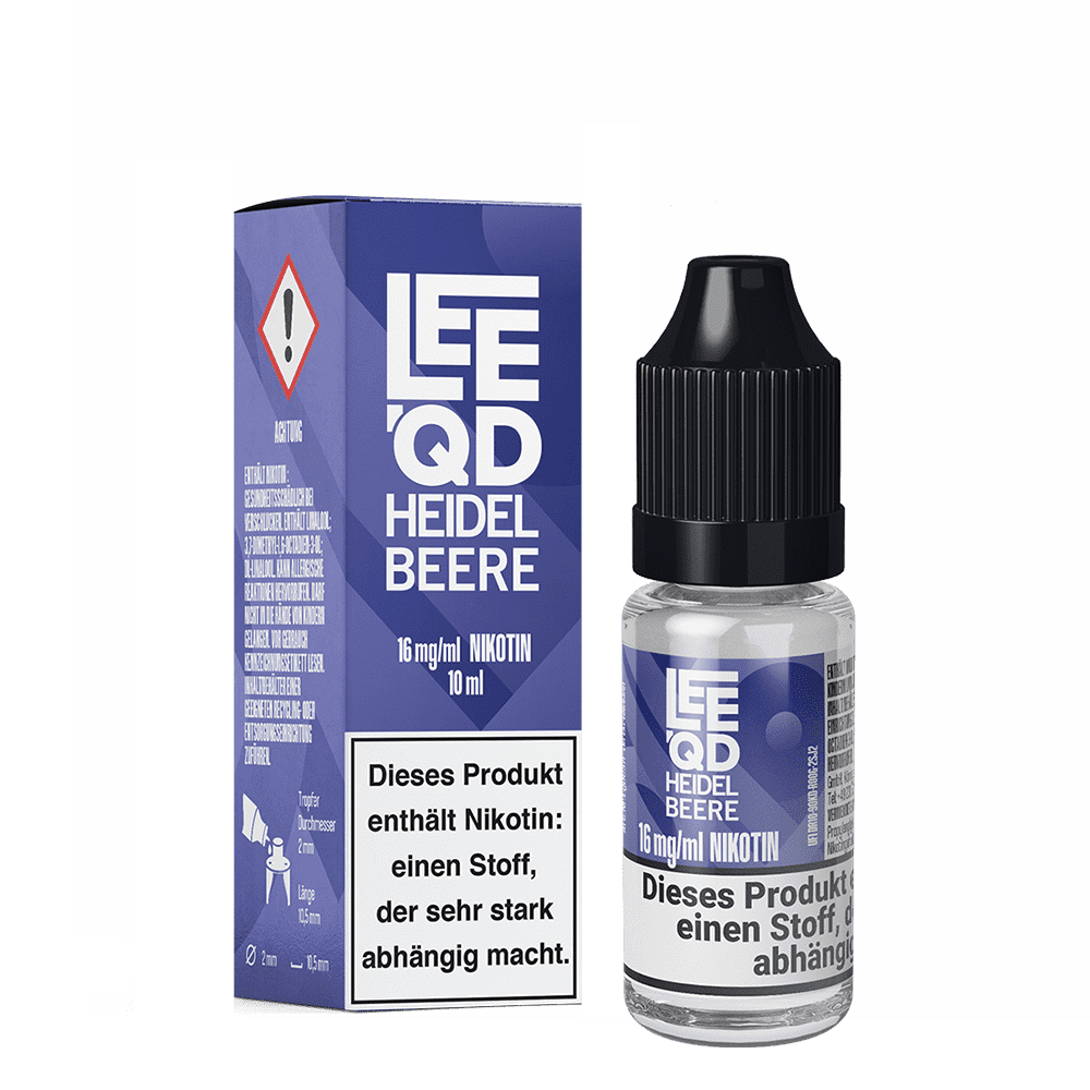 LEEQD Liquid - Fruit Heidelbeere - 16mg 10ml 
