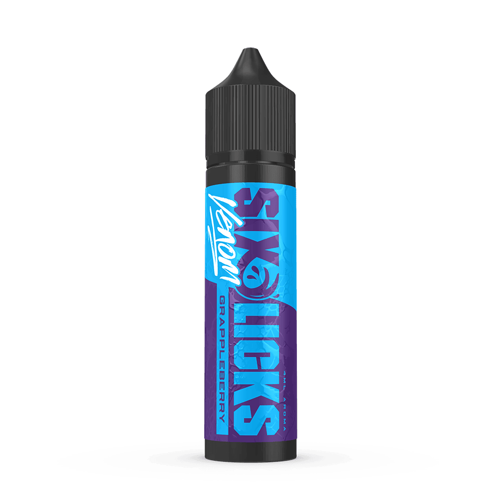 Six Licks Venom Longfill - Grappleberry - 4ml in 60ml Flasche 