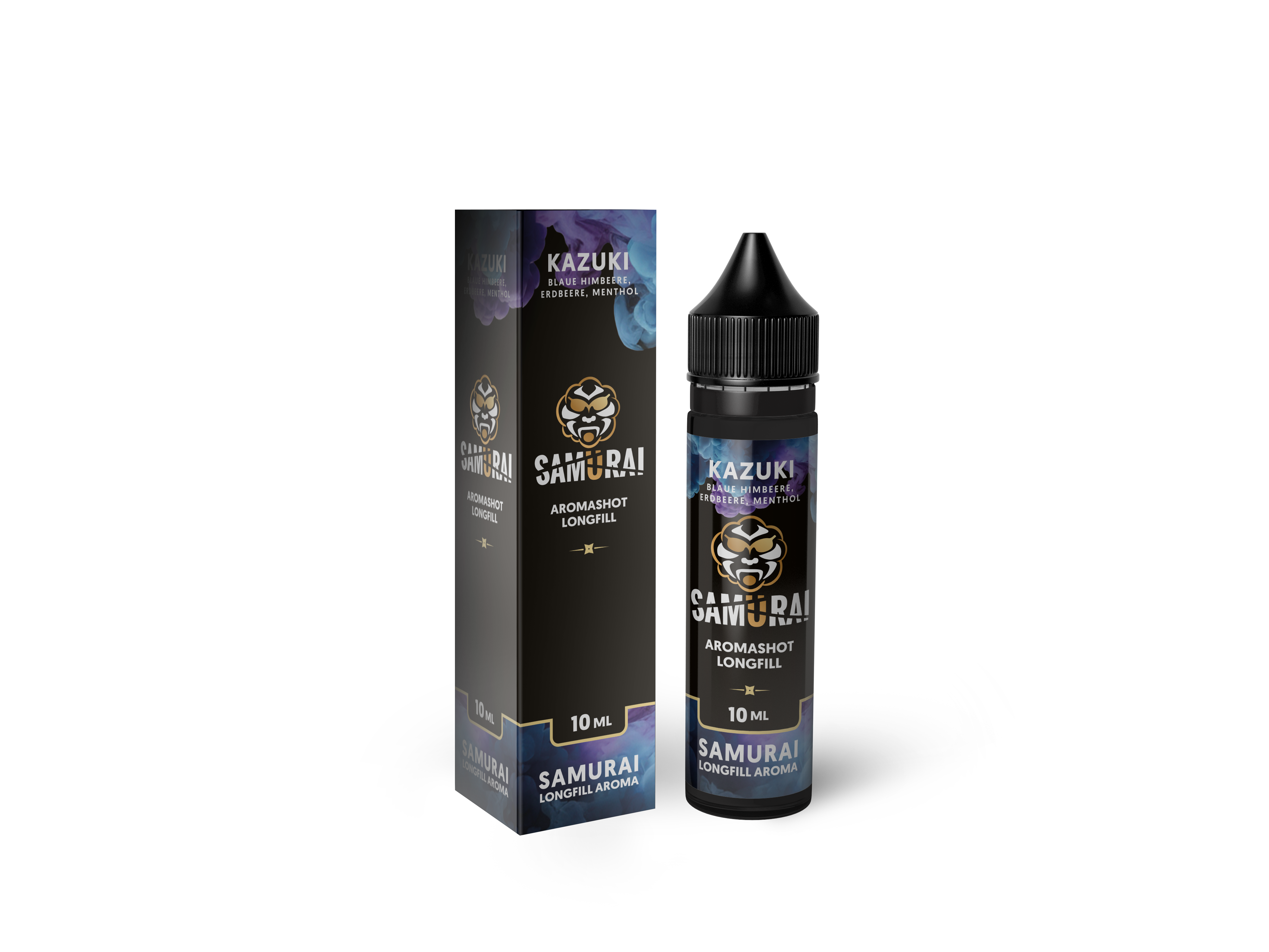 Samurai Longfill - Kazuki - 10ml Aroma in 60ml Flasche