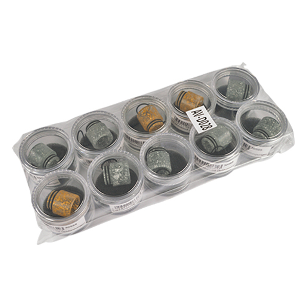 810 Mundstück mit Dichtungsringen Epoxidharz/ Transparent Typ 2