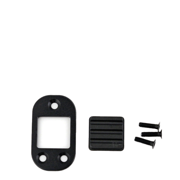 Dovpo Abyss Button Kit matte black circle