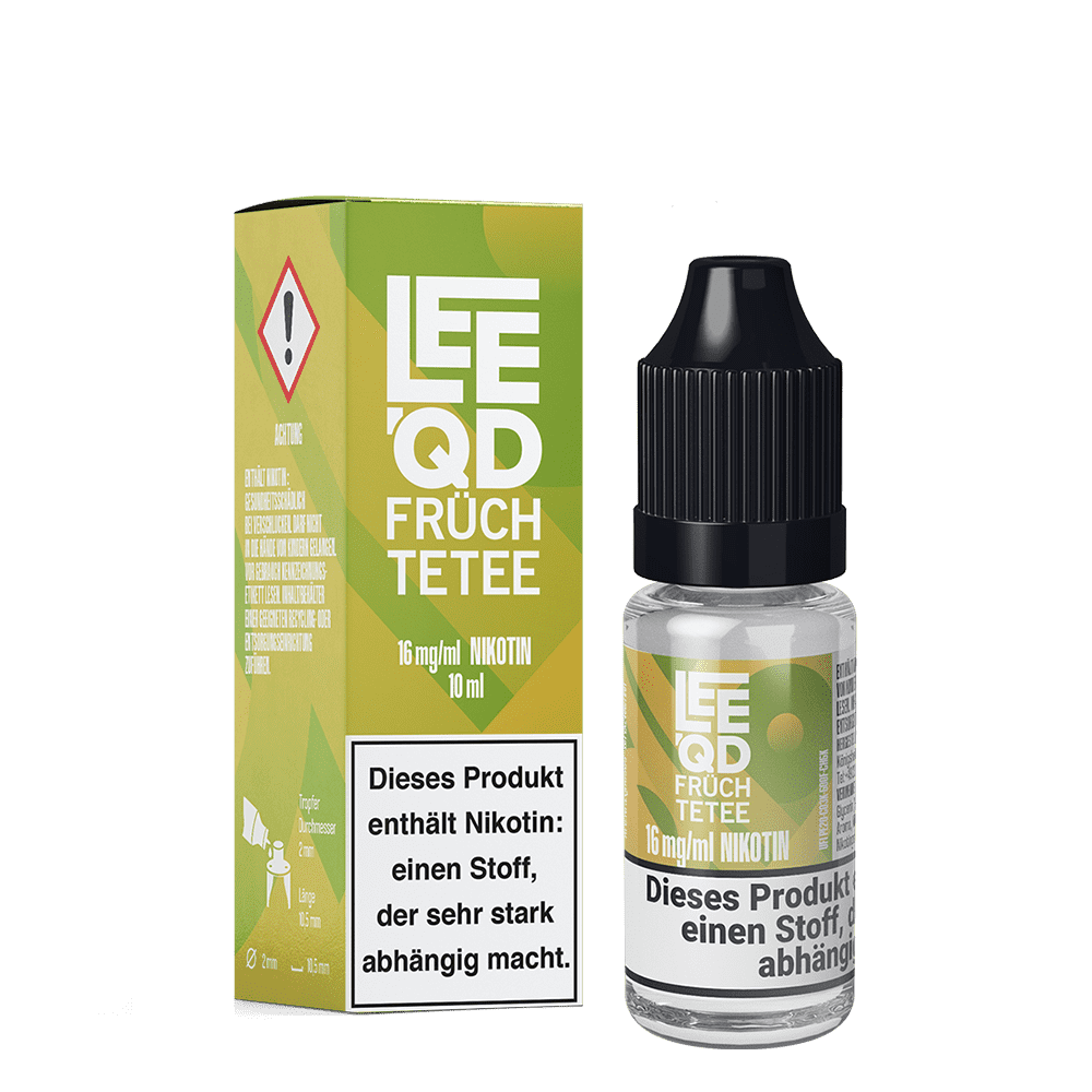 LEEQD Liquid - Crazy Früchtetee - 16mg 10ml 