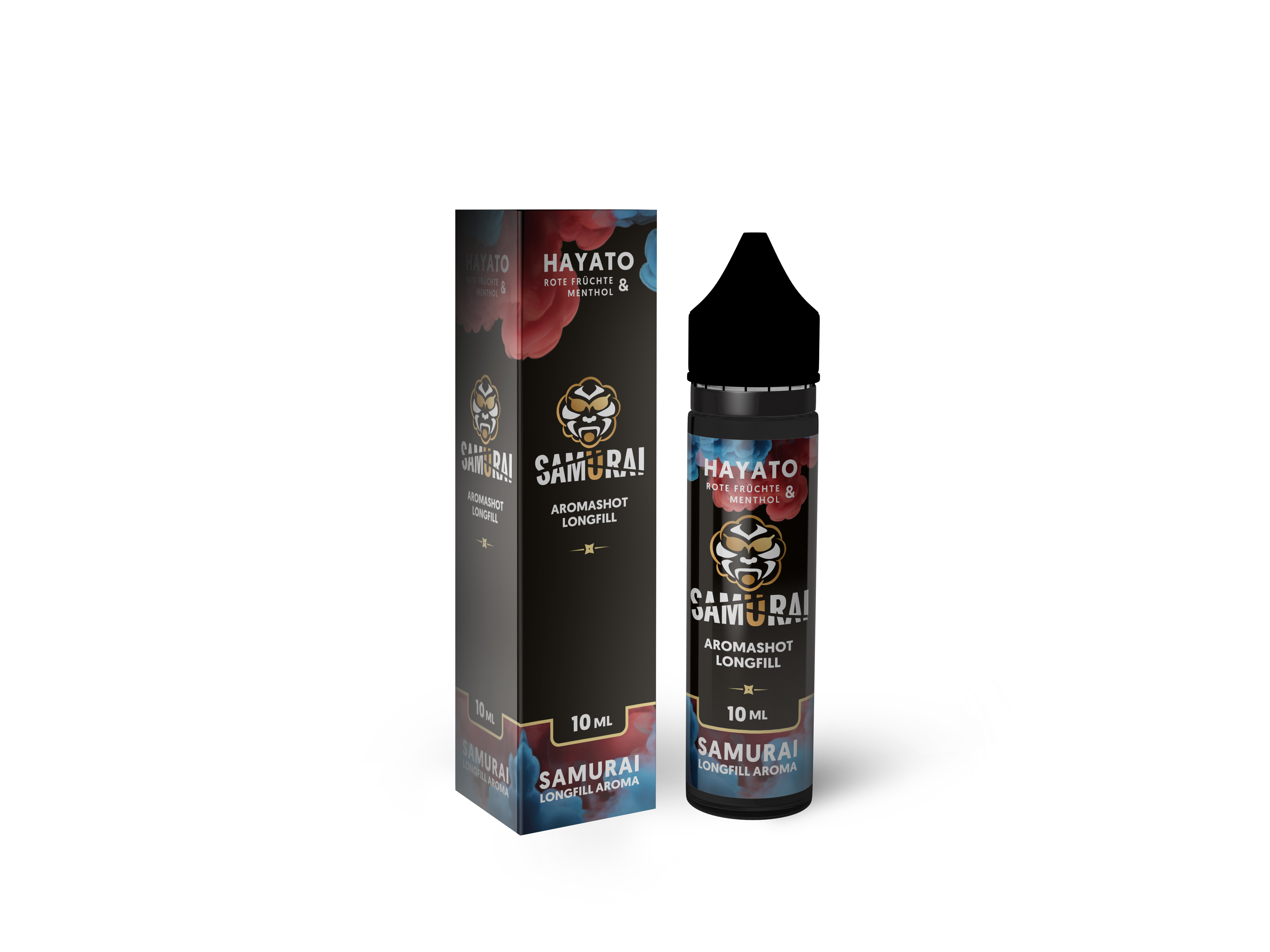 Samurai Longfill - Hayato - 10ml Aroma in 60ml Flasche