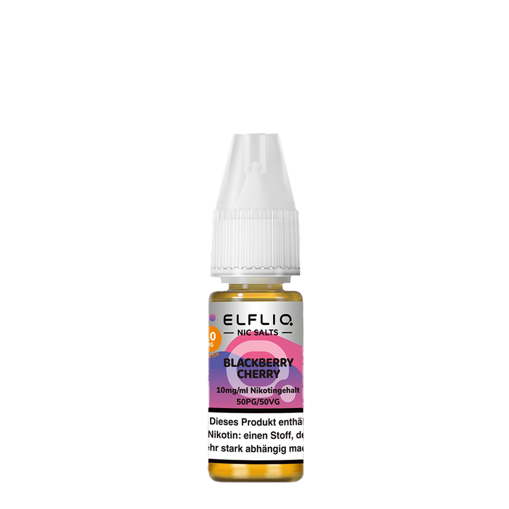 Elfliq by Elfbar Nikotinsalz - Blackberry Cherry - Liquid 10mg 10ml  C