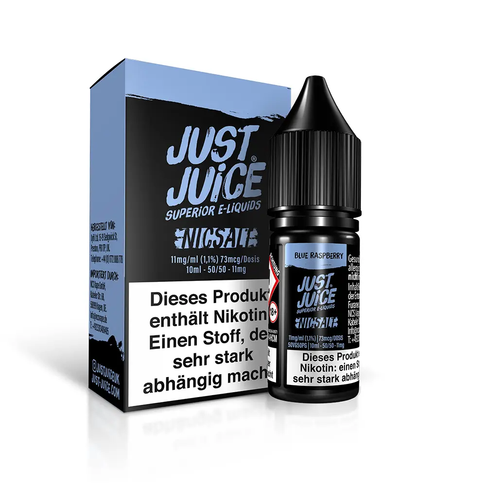 Just Juice Nikotinsalz - Blue Raspberry - 10ml 11mg 