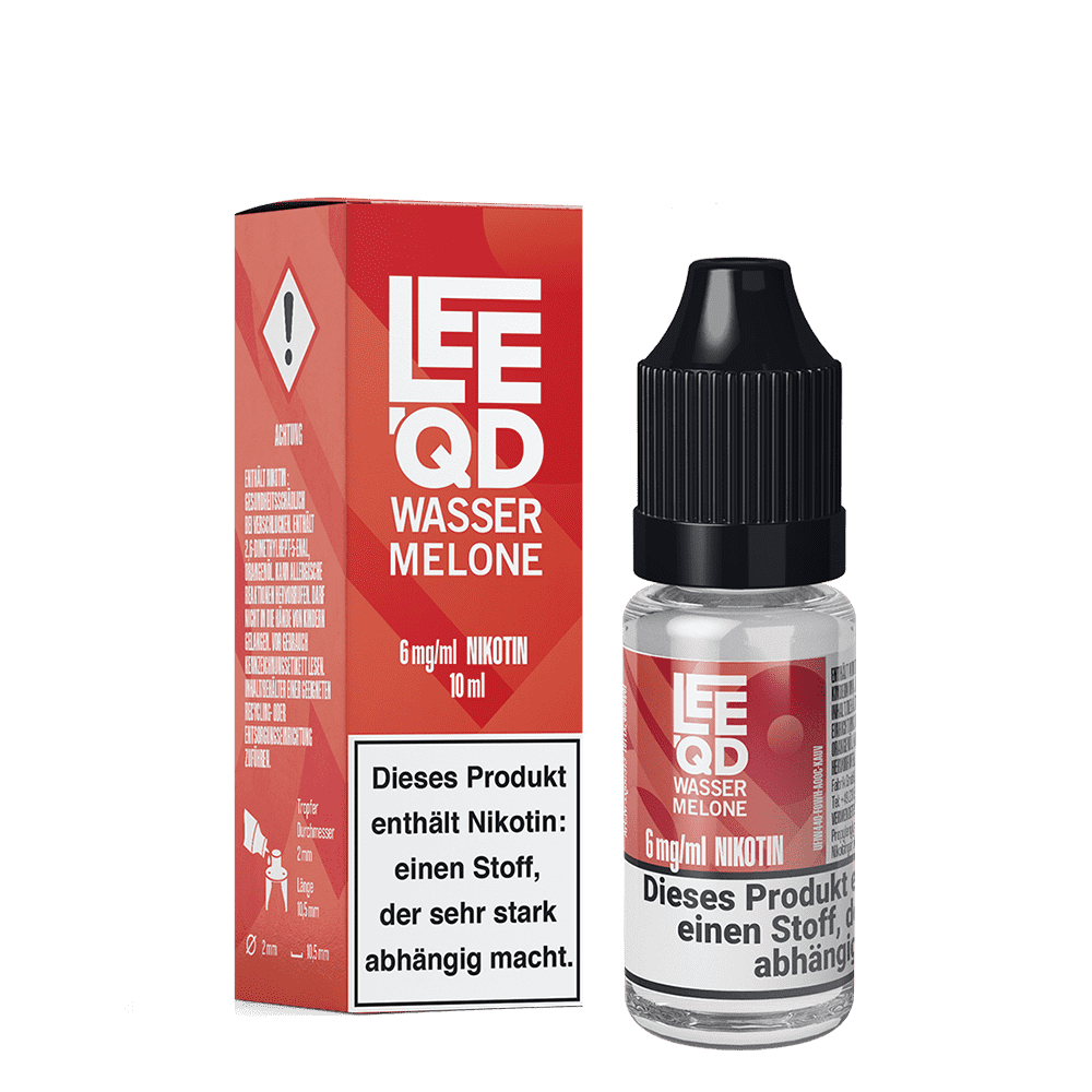LEEQD Liquid - Fruit Wassermelone - 6mg 10ml 