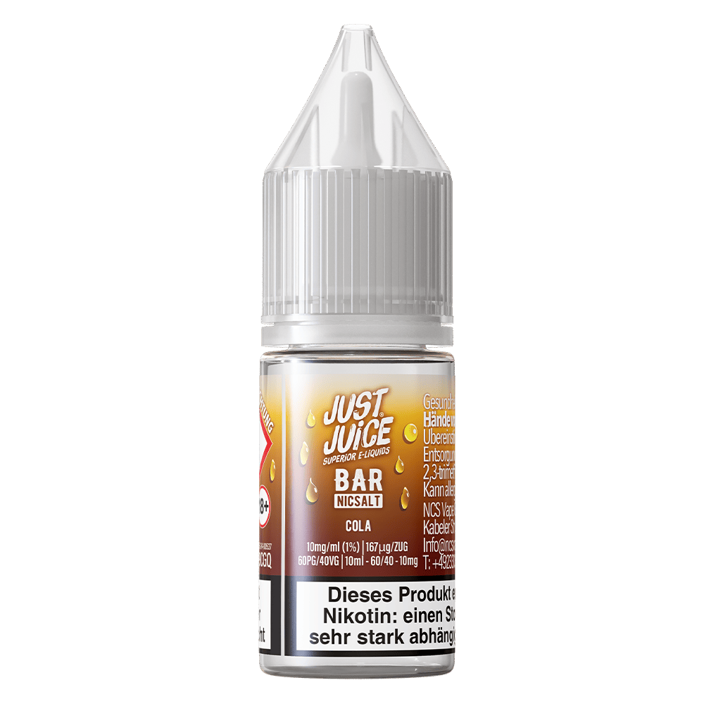 Just Juice Nikotinsalz - Cola - 10ml Liquid 10mg  C
