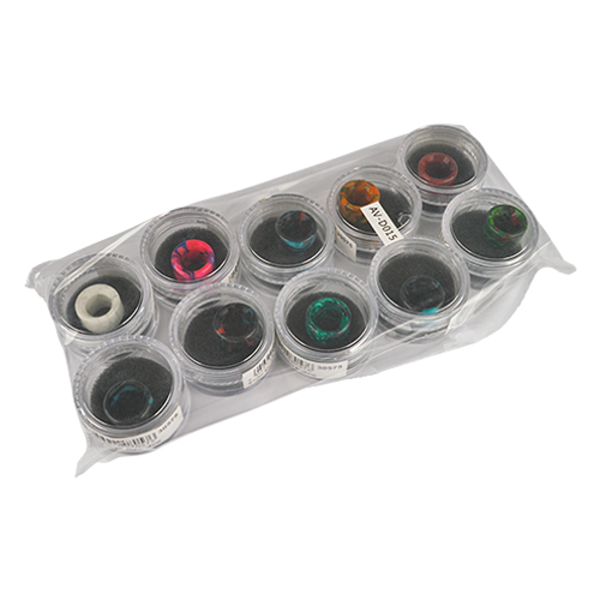 810er Mundstück ohne Dichtungsringe Epoxidharz Wabenmuster Typ 1