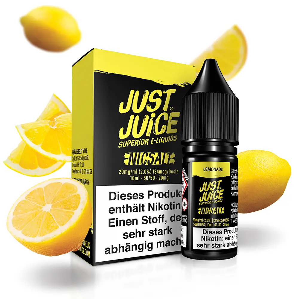 Just Juice Nikotinsalz - Lemonade - 10ml 20mg 