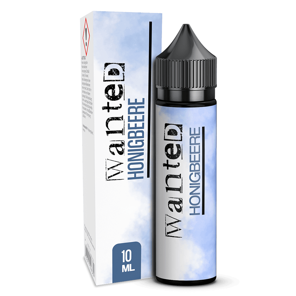 Wanted Aroma Longfill - Honigbeere - 10ml in 60ml Flasche  D