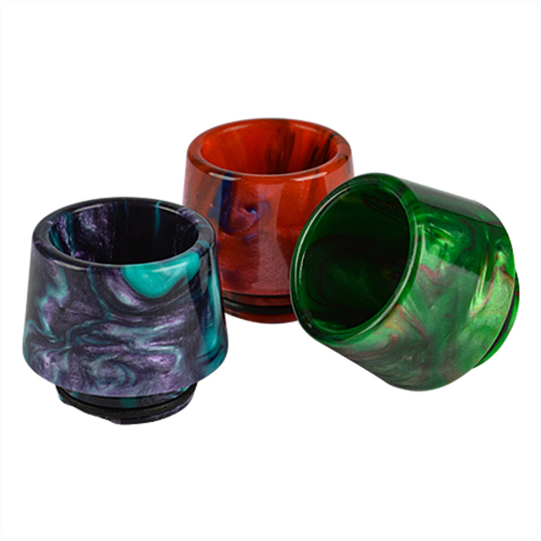 810 Mundstück mit Dichtungsringen marmoriert Epoxidharz