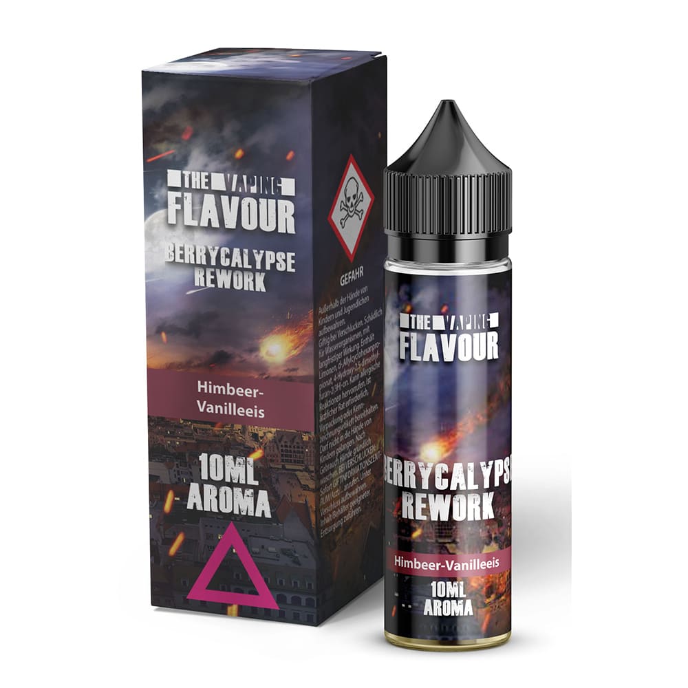 The Vaping Flavour Longfill - Berrycalypse Rework - Aroma 10ml in 60ml Flasche 