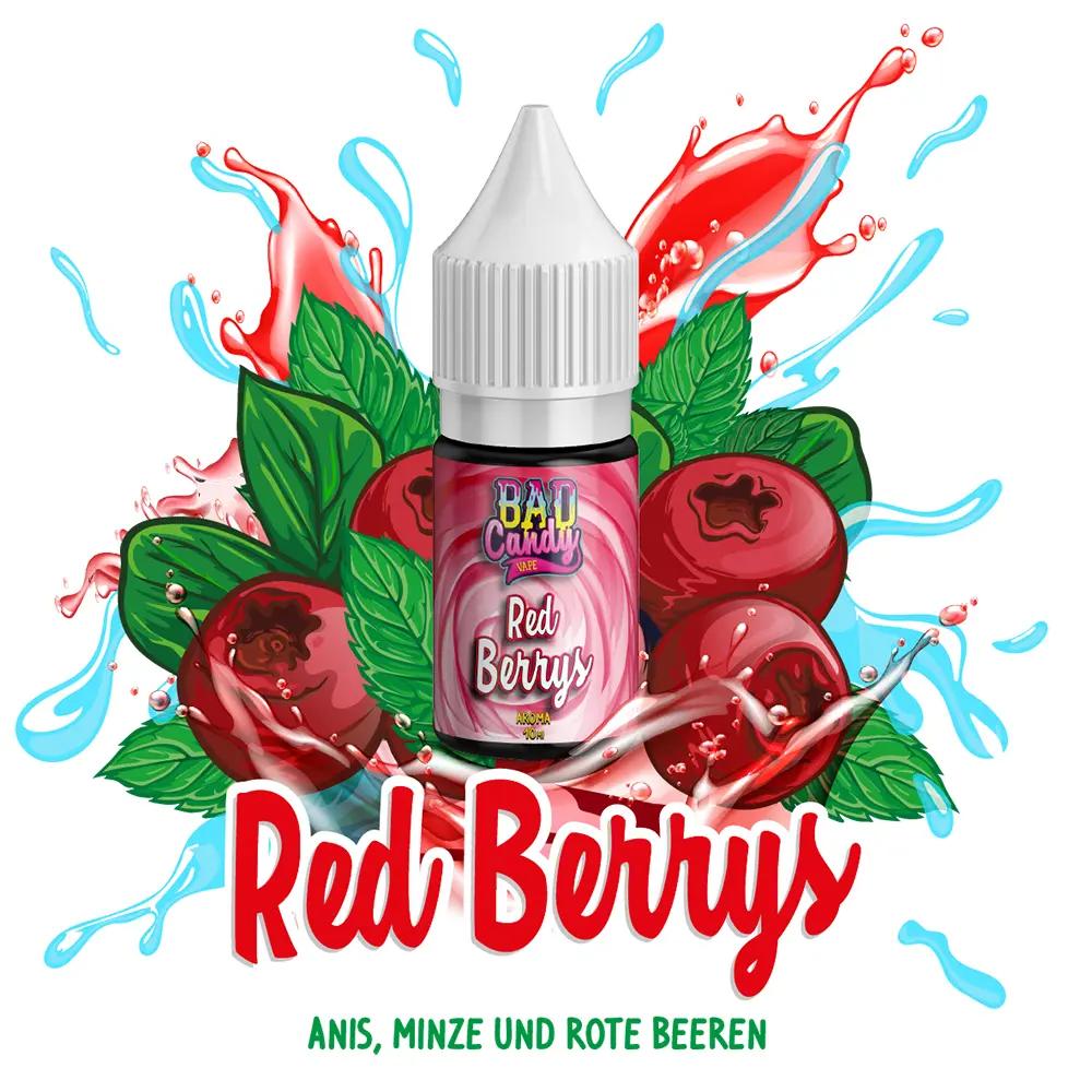Bad Candy - Red Berrys - Aroma 10ml 