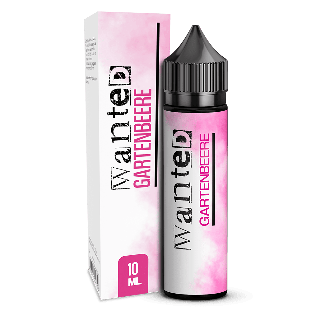 Wanted Aroma Longfill - Gartenbeere - 10ml in 60ml Flasche  D