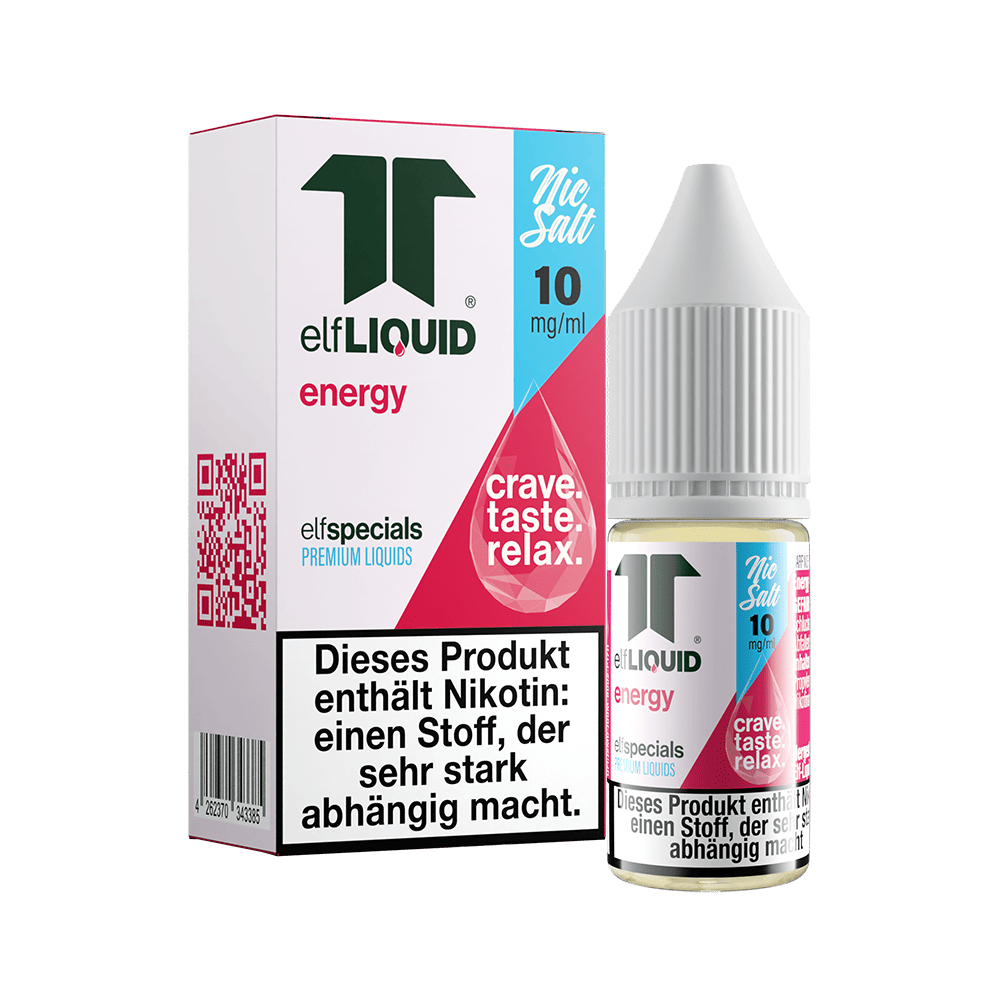 Elf-Liquid Nikotinsalz - Energy - 10ml Liquid 10mg