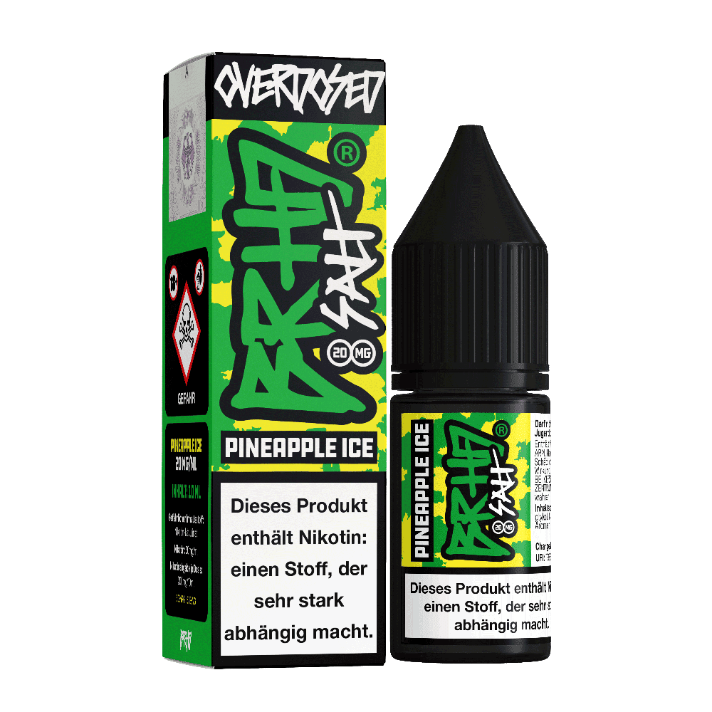 BRHD Barehead Nikotinsalz - Pineapple Ice - Liquid 20mg 10ml  C