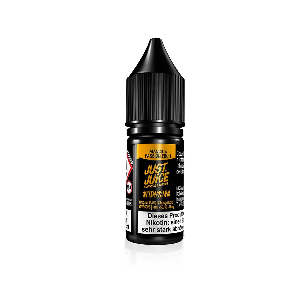 Just Juice Nikotinsalz - Mango & Passion Fruit - 10ml 11mg 